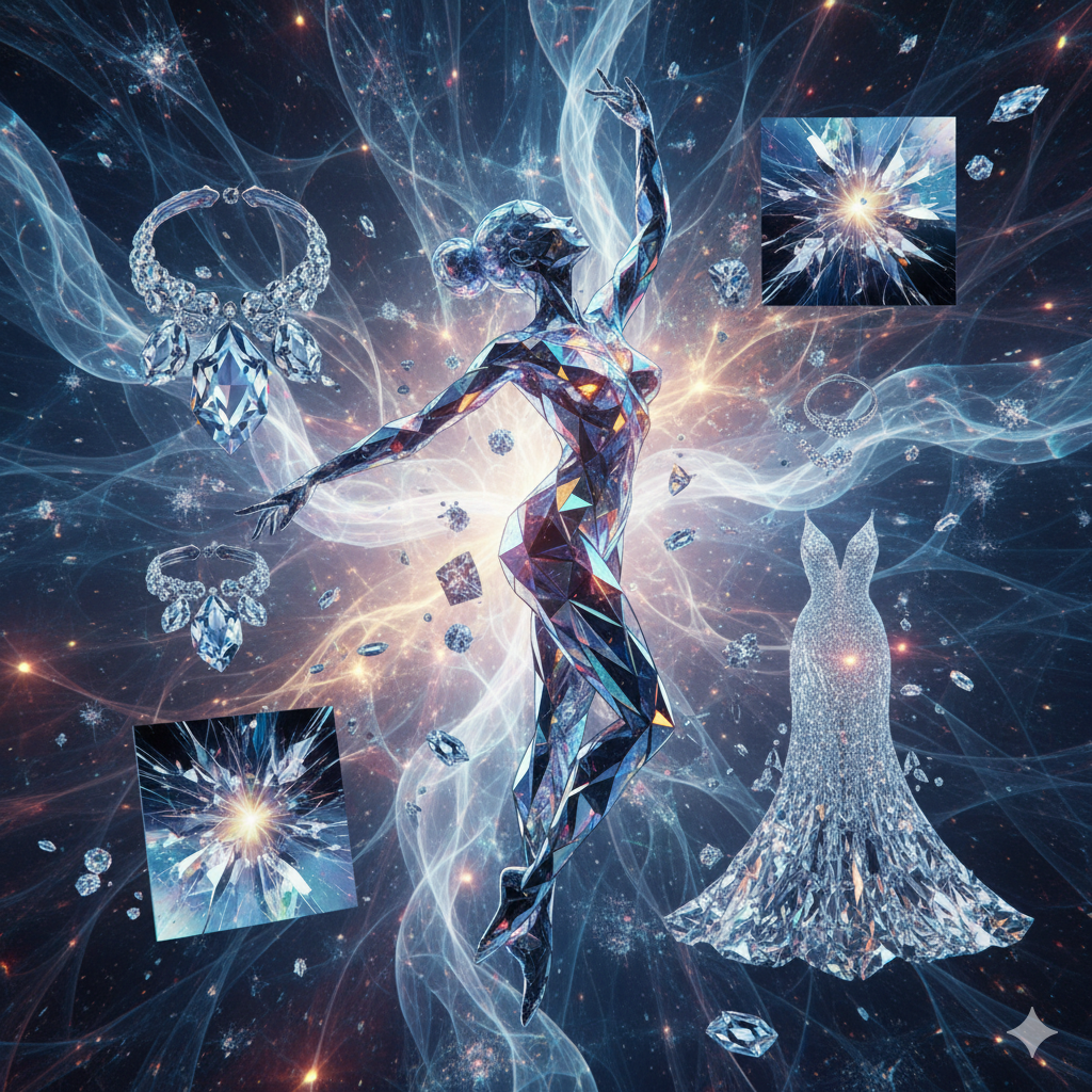 Diamond Body AI Prompts: Create Stunning Crystal Art & Jewelry Designs